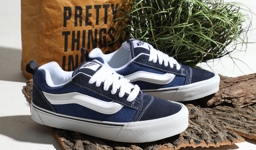 Giày Vans Knu Skool 'Navy' VN0009QCNWD - Ảnh 3