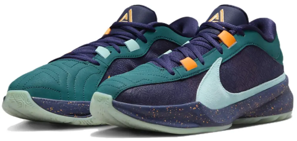 Alternative view of Giày Nike Freak 5 EP 'Jade Ice' DX4996-300