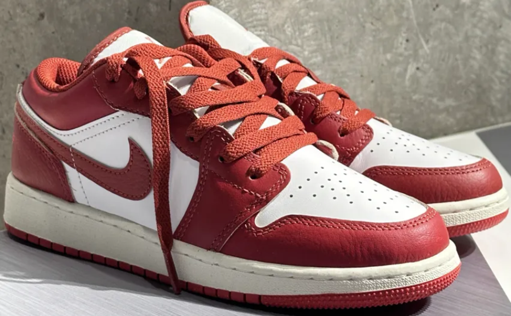 Giày Nike Air Jordan 1 Low 'Dune Red' FJ3459-160 - Ảnh 3