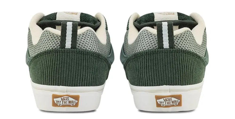 Giày Vans Knu Skool 'Olive' VN0009QCOLV - Ảnh 4