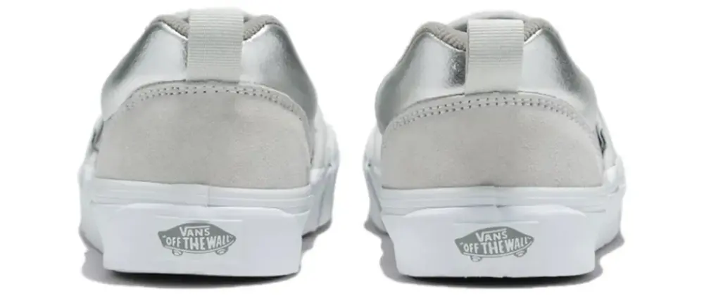 Giày Vans Knu Slip-On 'Metallic Silver' VN0009QDX1K - Ảnh 4