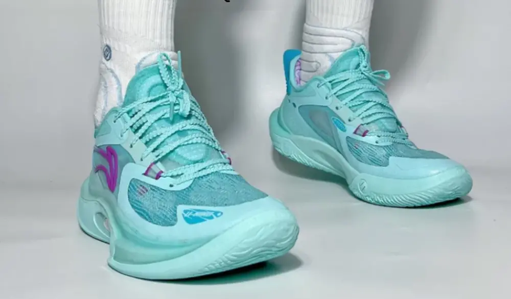 Alternative view of Giày Li-Ning Sonic 11 V2 'Island Blue' ABAT045-3