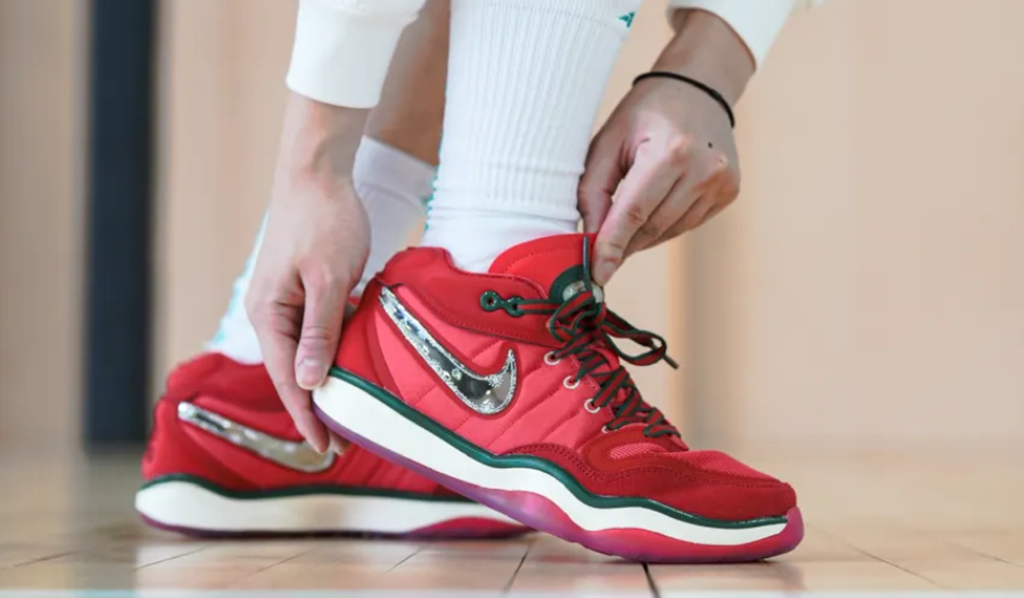 Giày Nike Air Zoom Gt Hustle 2 EP ‘Christmas’ DJ9404-601 - Ảnh 4