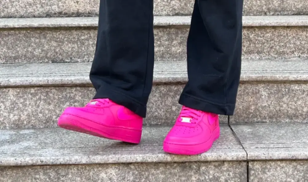 Giày Nike Air Force 1 ’07 ‘Fireberry Fierce Pink’ DD8959-600 - Ảnh 5
