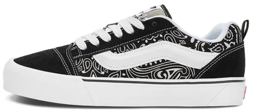 Giày Vans Vault Knu Skool 'Bandana Black' VN0007QDBMW - Ảnh 2