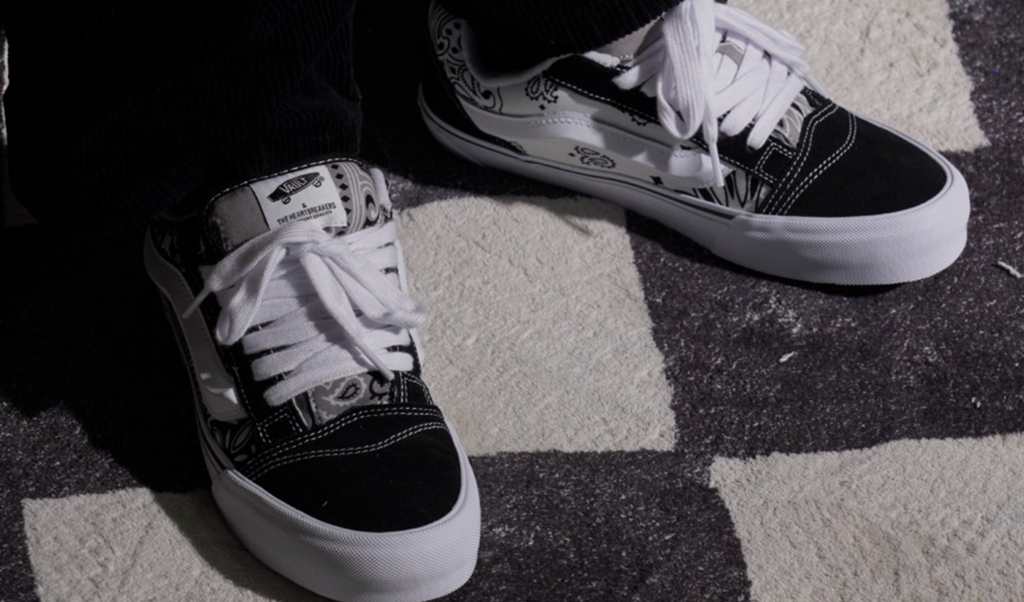 Giày Vans Vault Knu Skool 'Bandana Black' VN0007QDBMW - Ảnh 5
