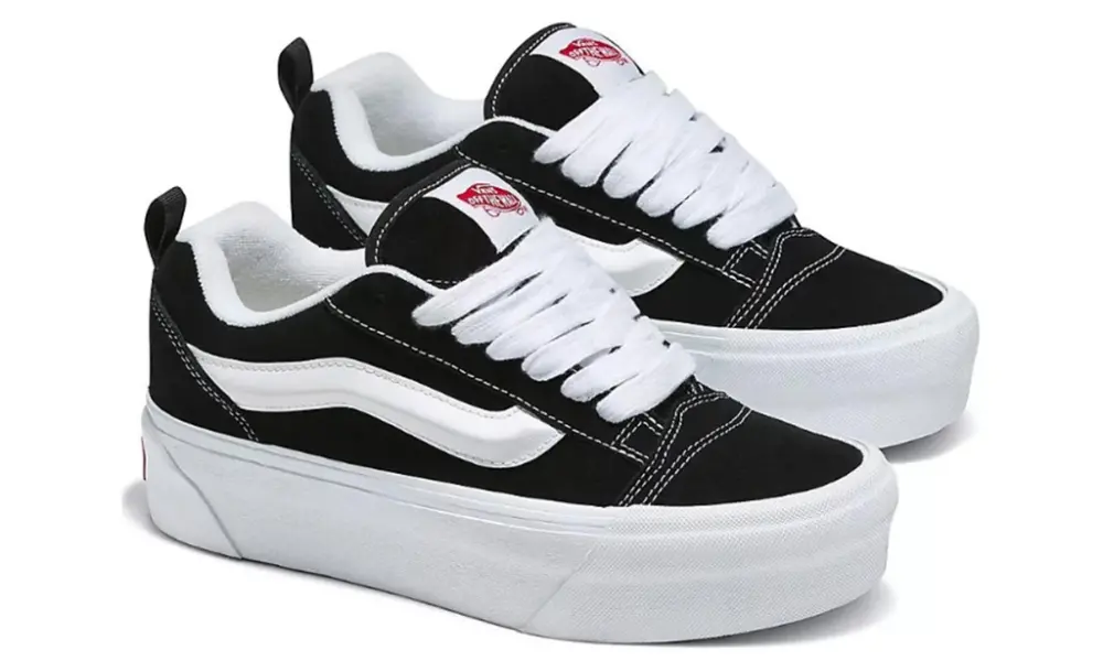Giày Vans Knu Stack Nostalgia 'Black White' VN000CP6BA2 - Ảnh 4