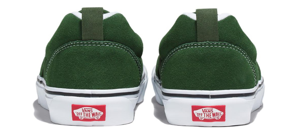 Giày Vans Knu Slip-On 'Green True White' VN0009QDBGN - Ảnh 3