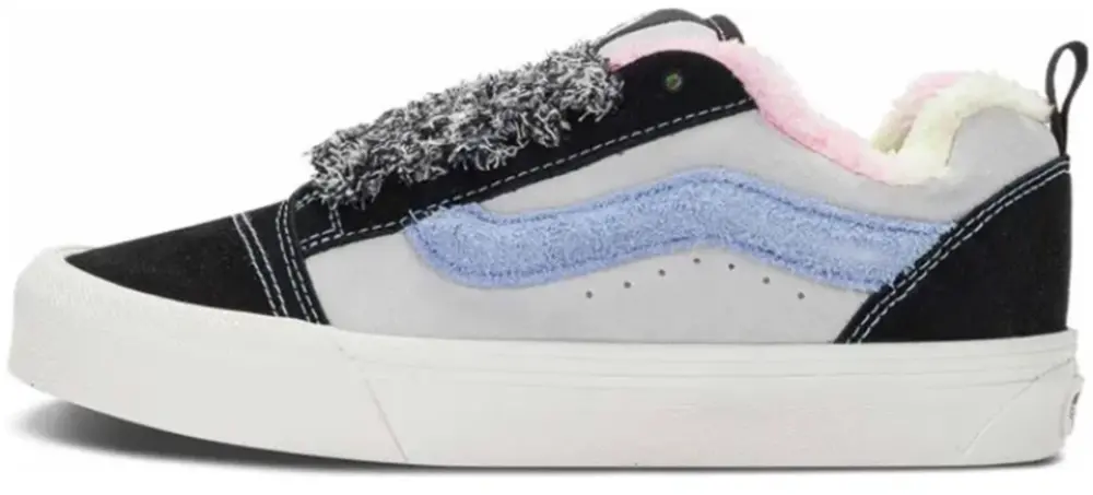 Alternative view of Giày Vans Knu Skool 'White Black Multi' VN0009QCRNC