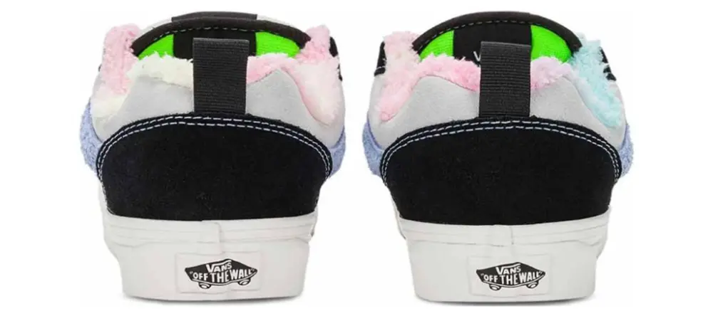 Giày Vans Knu Skool 'White Black Multi' VN0009QCRNC - Ảnh 4