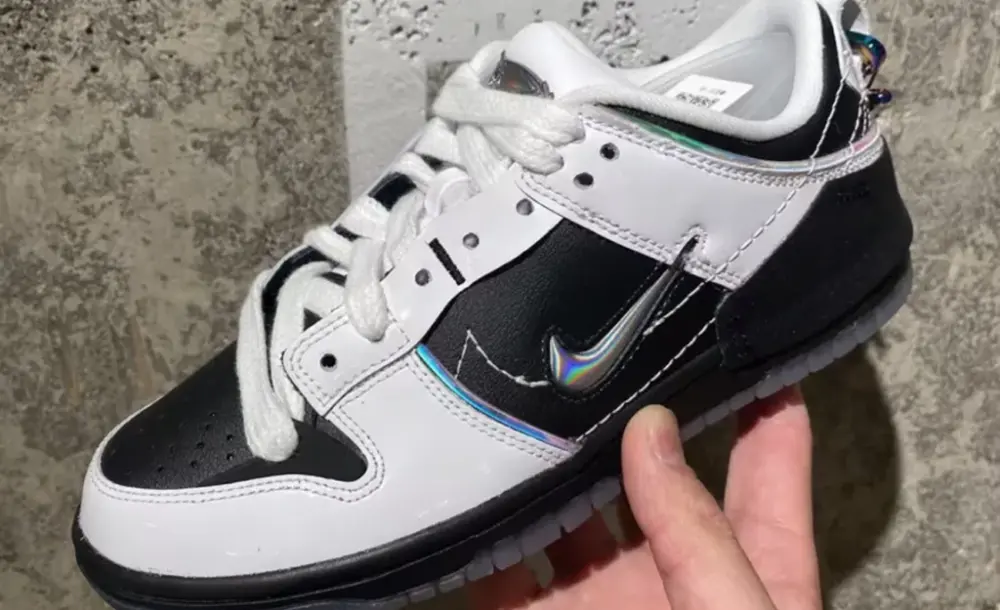 Giày Nike Dunk Disrupt 2 'Black White' FZ5063-190 - Ảnh 4
