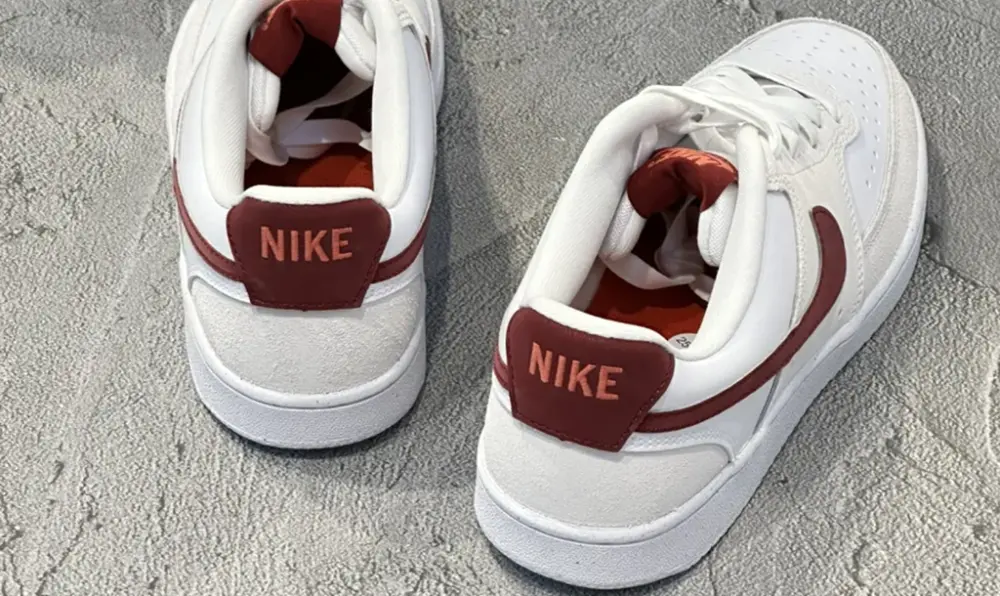 Giày Nike Court Vision LO 'White Red' FQ7628-100 - Ảnh 3
