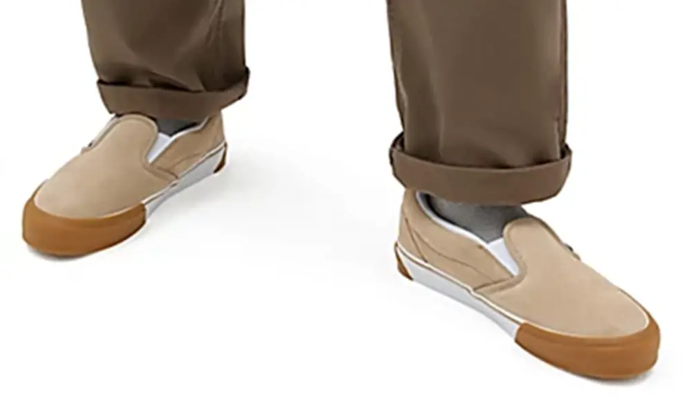 Giày Vans Knu Slip 'Beige' VN0009QDBEI - Ảnh 4
