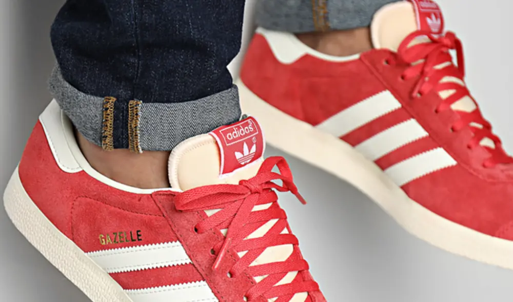 Alternative view of Giày Adidas Gazelle ‘Glory Red’ IG1062