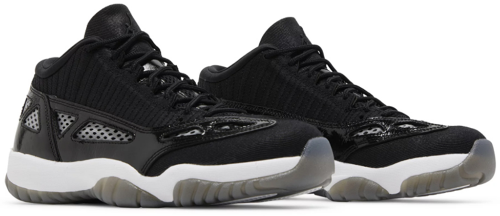 Giày Nike Air Jordan 11 Retro Low IE ‘Black White’ 919712-001 - Ảnh 2