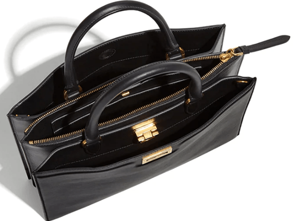 Túi Salvatore Ferragamo Ladies Trifolio ‘Black’ 21H995-724602 - Ảnh 3