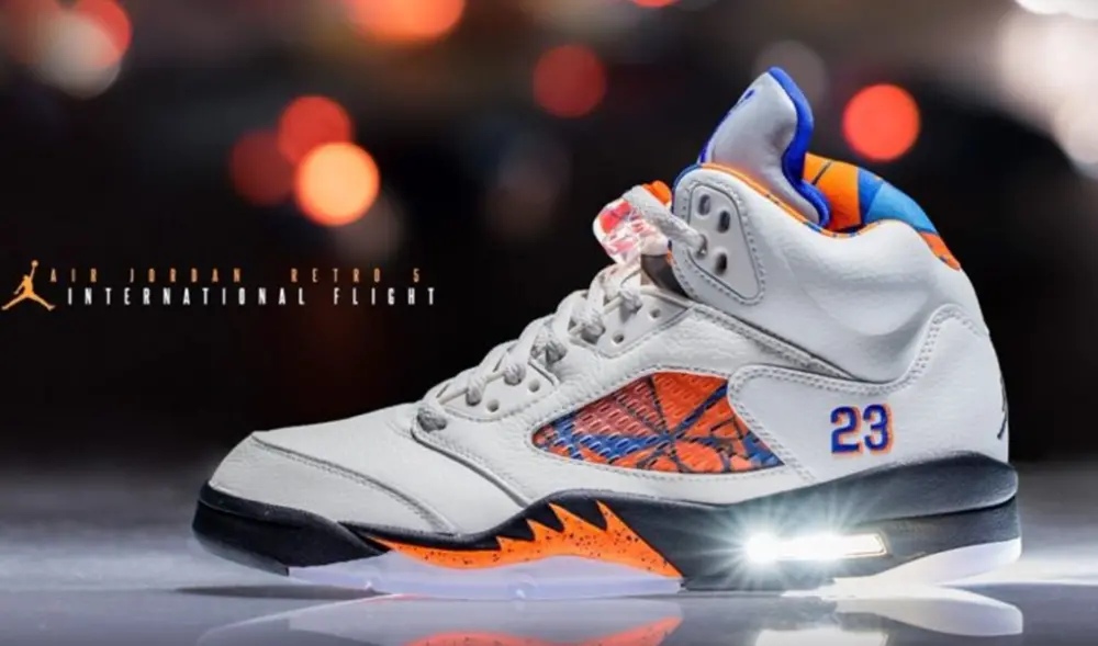 Giày Nike Air Jordan Retro 5 ‘International Flight’ 440889-148 - Ảnh 5