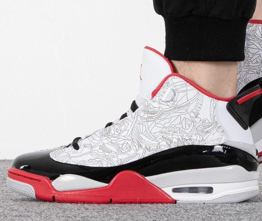 Giày Nike Air Jordan Dub Zero 'White' 311046-160 - Ảnh 4