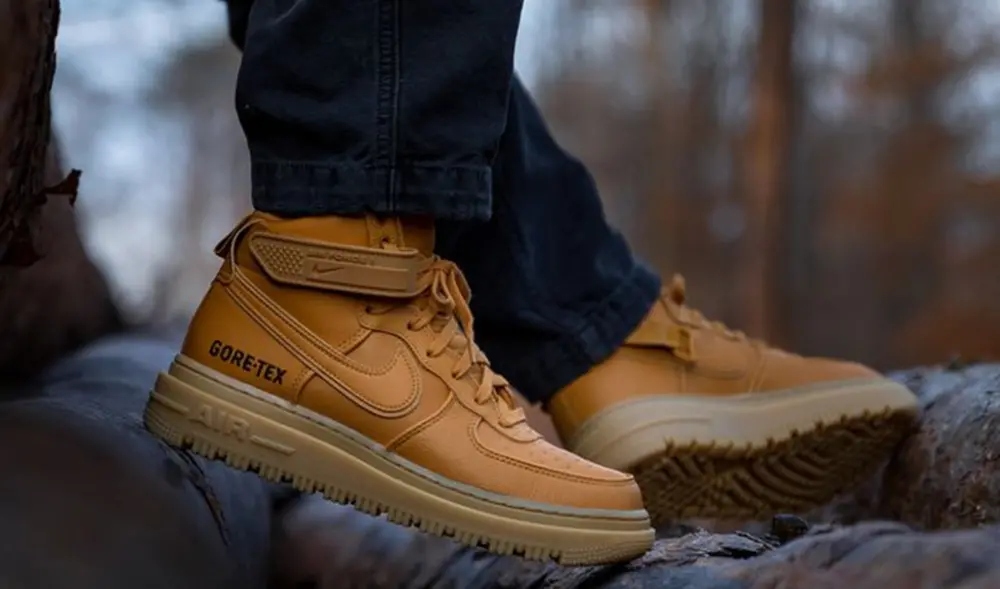 Giày Nike Air Force 1 Gore-Tex Boot ‘Wheat’ CT2815-200 - Ảnh 4