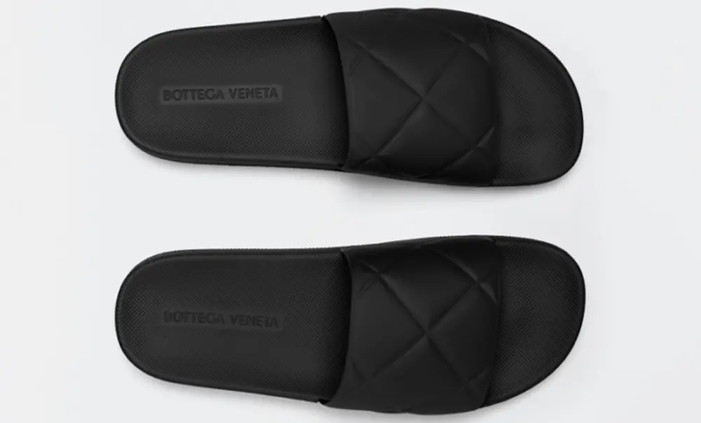 Alternative view of Dép Bottega Veneta Slider ‘Black’ 640050V00P01000