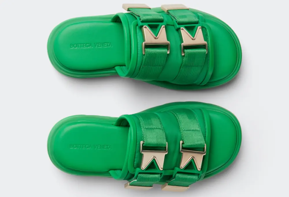 Dép Bottega Veneta Flash ‘Grass’ 690097V0DS23730 - Ảnh 4
