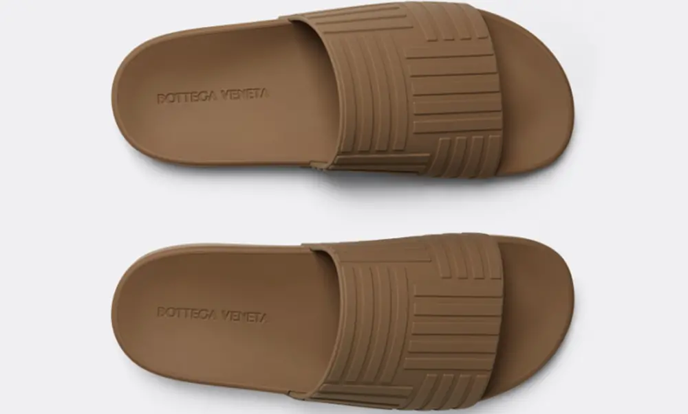 Alternative view of Dép Bottega Veneta Slider ‘Jute’ 690105V1O602895