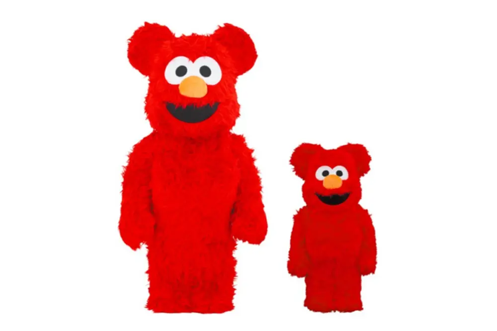 Alternative view of Mô Hình Bearbrick Elmo 2.0 400% & 1000%