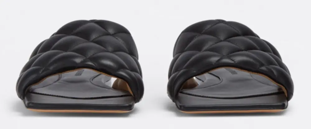 Dép Bottega Veneta ‘Nero’ 627710VBRR01000 - Ảnh 4