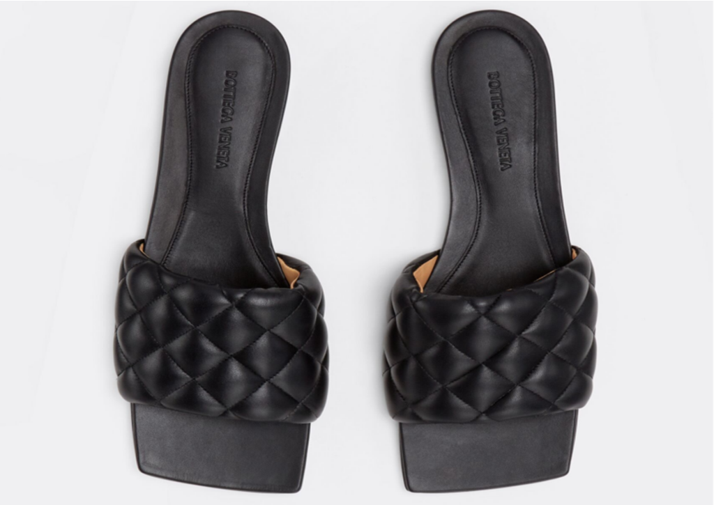 Dép Bottega Veneta ‘Nero’ 627710VBRR01000 - Ảnh 2