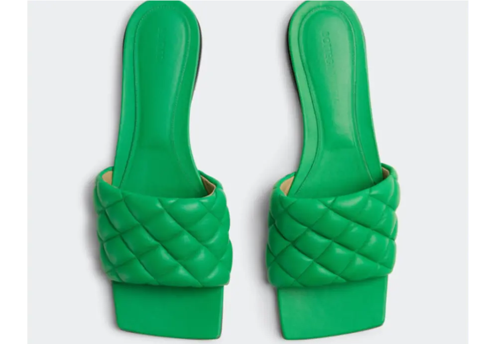 Alternative view of Dép Bottega Veneta ‘Parakeet’ 627710VBRR03708