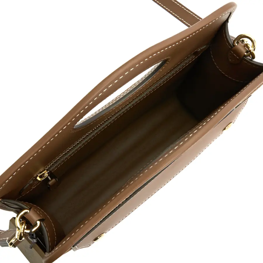 Túi Burberry Mini Knit ‘Brown’ 8049138 - Ảnh 4