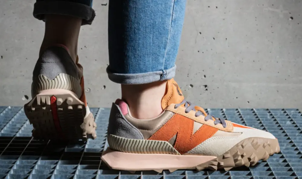 Giày New Balance XC-72 'Mindful Grey Sweet Caramel' UXC72WA - Ảnh 3