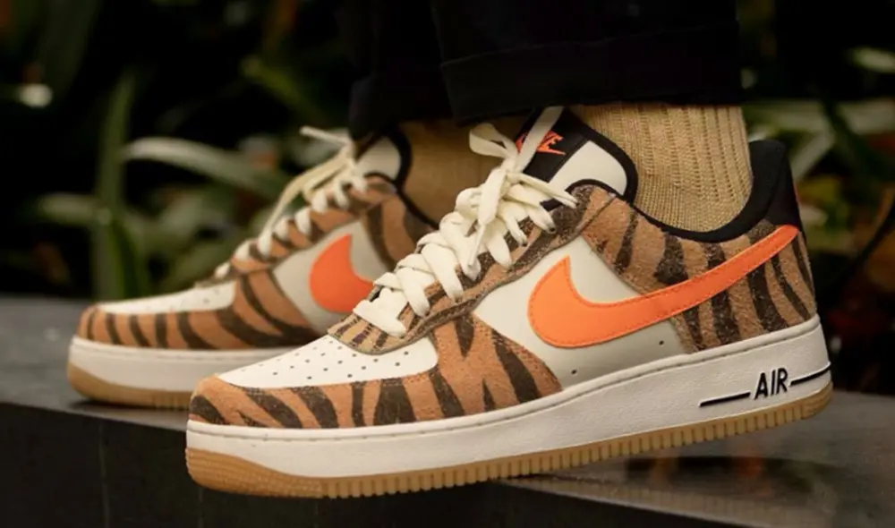 Alternative view of Giày Nike Air Force 1 Low Premium ‘Daktari Stripes’ DJ6192-100