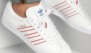 Alternative view of Giày Adidas Gazelle ‘Cloud White’ GX9882