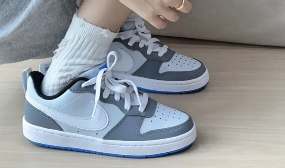 Giày Nike Court Borough 'Platinum Photo Blue’ BQ5448-019 - Ảnh 3