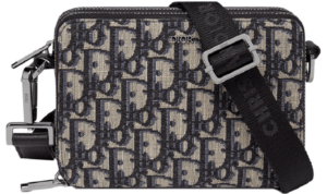 Túi Dior Pouch ‘Beige Black Dior’ 2OBBC119YSE-H05E