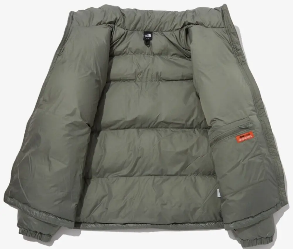 Áo The North Face Nuptse Onball 'Khaki' NJ3NP55E - Ảnh 3