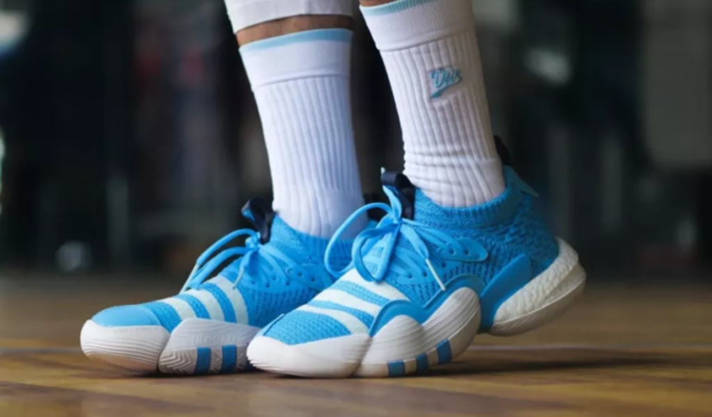 Giày Adidas Trae Young 2 ‘Navy Light’ H06479 - Ảnh 4