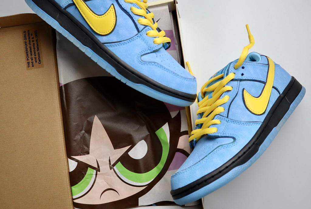 Giày Nike Dunk x Powerpuff Girls 'Bubbles' FZ8320-400 - Ảnh 4
