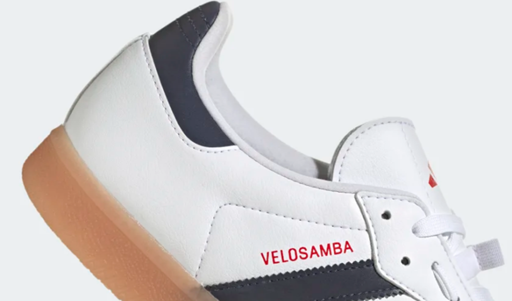Giày Adidas Velosamba ‘White Navy Scarlet’ HP5399 - Ảnh 7