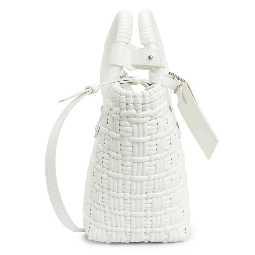 Túi Balenciaga Bistro Tote 'White' 671342-2IE3Y-9000 - Ảnh 3