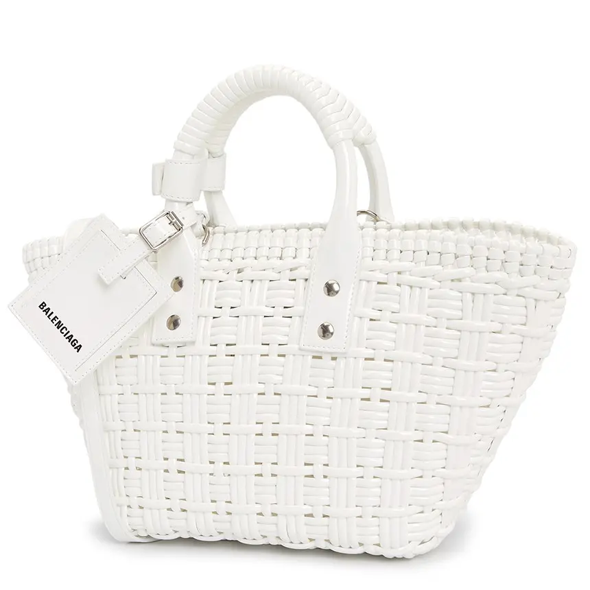 Alternative view of Túi Balenciaga Bistro Tote 'White' 671342-2IE3Y-9000