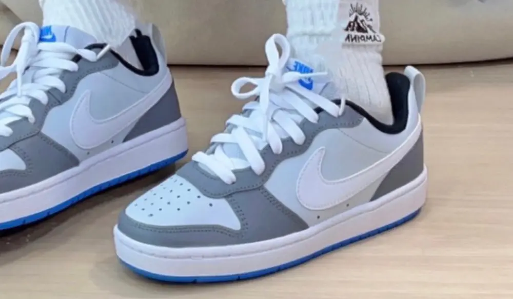 Giày Nike Court Borough 'Platinum Photo Blue’ BQ5448-019 - Ảnh 4