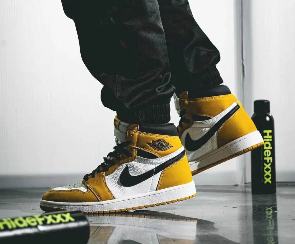 Giày Air Jordan 1 Retro High OG 'Yellow Ochre' DZ5485-701 - Ảnh 4