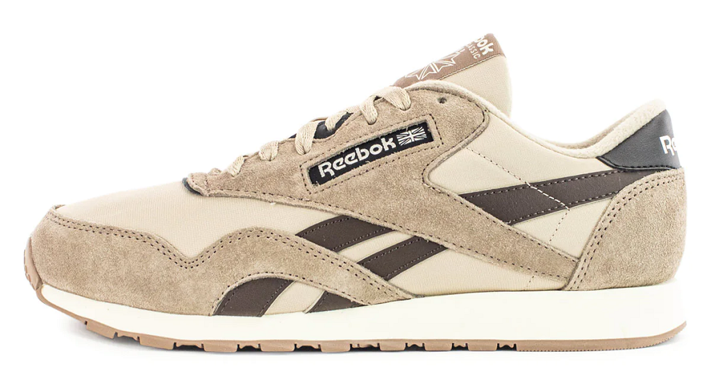 Giày Reebok Baskets Classic Nylon Modern Beige Dark 100069795 - Ảnh 5