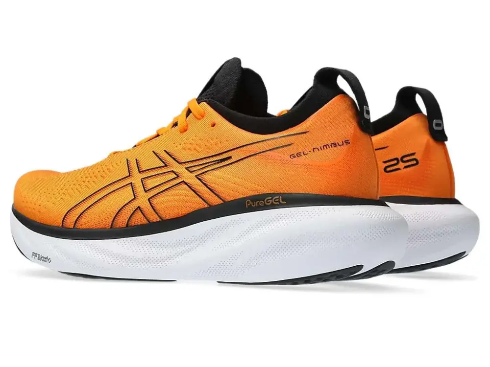 Alternative view of Giày Asics Gel-Nimbus 25 'Orange Black' 1011B547-800