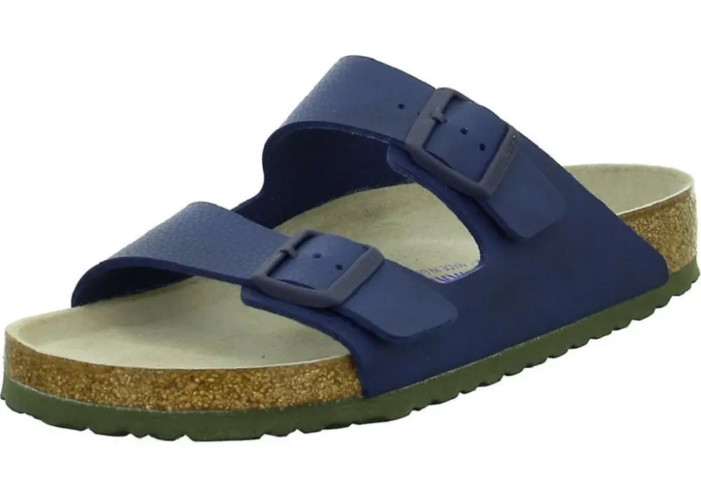 Dép Birkenstock Arizona Soft Footbed Birko-Flor Regular Fit 1019596 - Ảnh 4