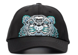 Mũ Kenzo Canvas Kampus Tiger Cap Black Blue FA65AC301F20