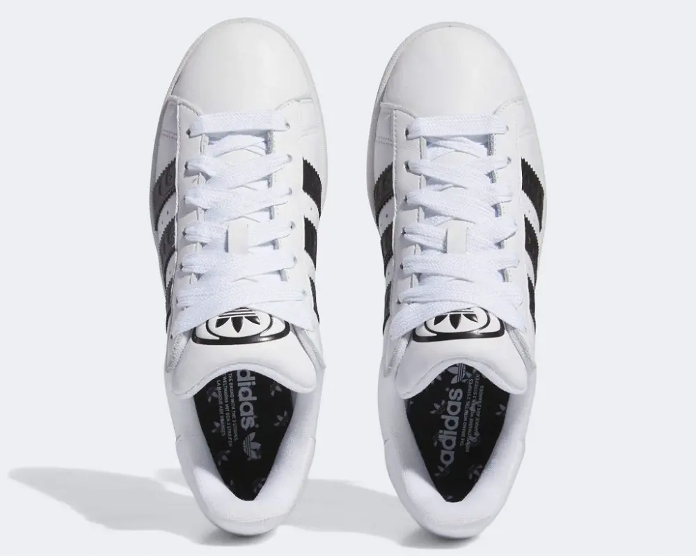 Giày Adidas Campus 00's White Black ID7938 - Ảnh 3