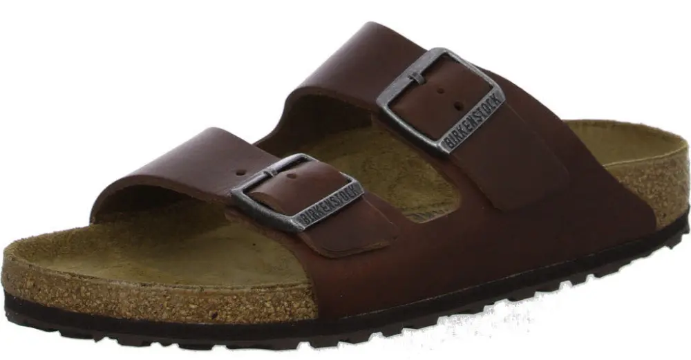 Alternative view of Dép Birkenstock Arizona Vintage Wood Cift Bantli Terlik 1023129